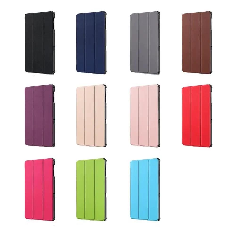 Case For Samsung Galaxy Tab A 10.5 inch T595 T590 Hard PC Back Trifold Tablet Funda For Samsung Tab A 10 5 SM-T590 SM-595 Case