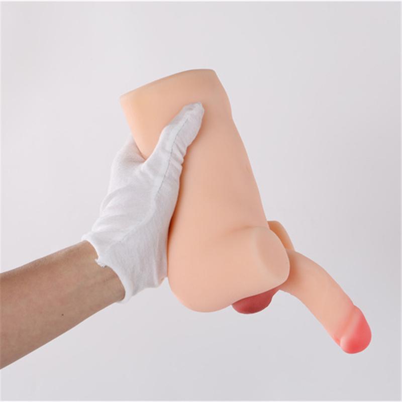 Realistické dildo Penis Vagina 2v1 masturbační pohár Sexy pomůcky Hračky pro dospělé pro muže Ženy Pár