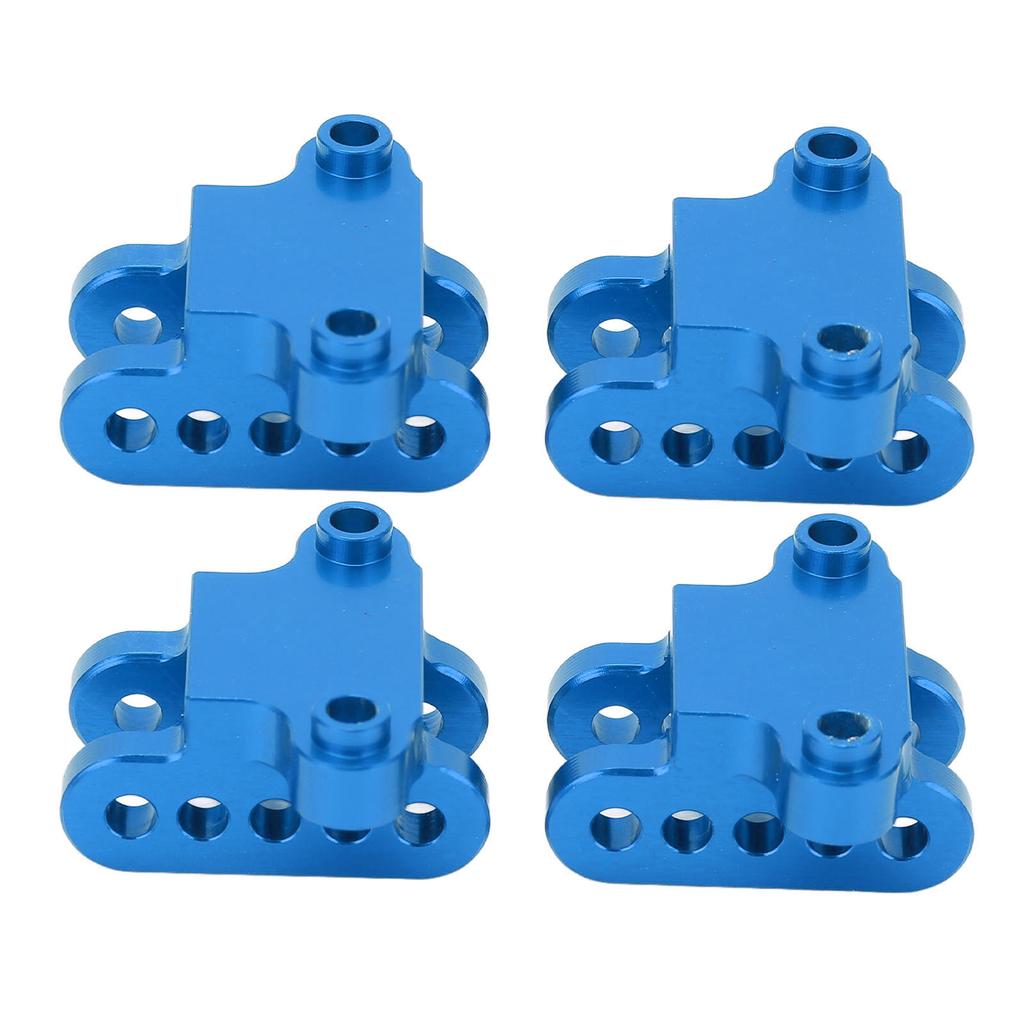 2Pack RC Front Rear Axle Lower Shock Mount Bracket Aluminium for LOSI 1 8 LMT SOLID AXLE Monster TruckBlue