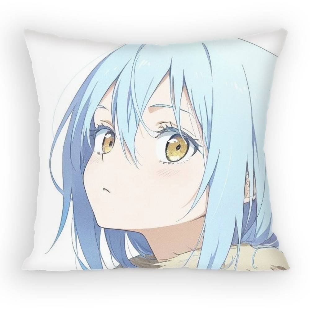 S-Slime Anime R-Rimuru T-Tempest-Rt Kissenbezug Sofa Wohnzimmer Schlafzimmer Kopfteil Rückenlehne Kissen Quadratisches Kissen Nickerchenzeit