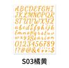 1 Inch Handwritten Alphabet Number Stickers Waterproof Vinyl Self Adhesive for DIY Journaling Scrapbooking Wholesale
