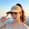 Summer Outdoor Sun Hat For Women With Big Brim Foldable Sun Protection For Sunbathing And Beach Sports