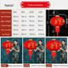 2025 Chinese New Year Large Red Lantern Decoration for Spring Festival & Housewarming, Outdoor Main Entrance.