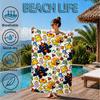 Princess Peach Adventure Beach Towel, Microfiber Beach Towel, Perfect For Pool, Beach, Travel, Home Decor Beach Party Fan Gifts