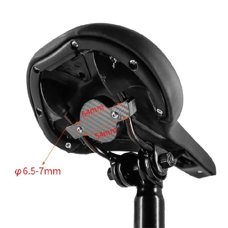 Road Bicycle Support Rack Holder for Tag Carbon-Fiber Film Anti-lost GPS Bracket