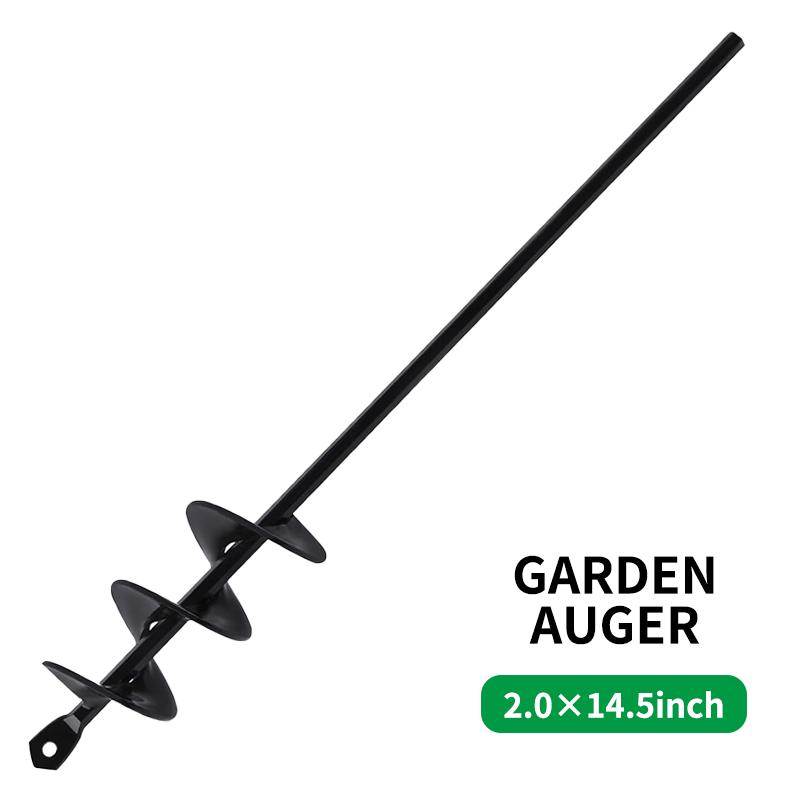 

Сверло для посадки 1,6 x 16,5 дюйма и 3,5 x 16,5 дюйма, набор из 1 шт., 2x 14,5-дюймовых садовых спиральных сверл и луковичных сеялок