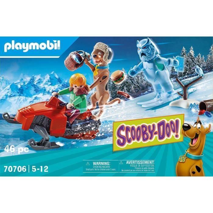 PLAYMOBIL - 70706 - SCOOBY-DOO! Spectre Des Neiges