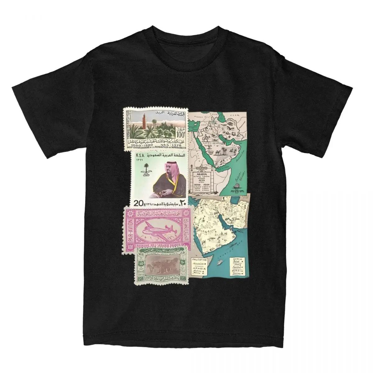 Королевство Саудовская Аравия Футболка Летняя Y2K Забавные Футболки 100% Хлопок Харадзюку Футболка Для Мужчин Хлопок Лучший Продавец Круглый Вырез S