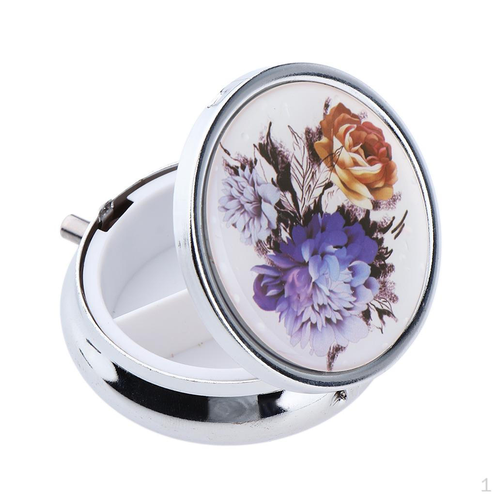 

Держатель лекарства Случай 3 Сетки Путешествие Карман кошелек Таблетки Организатор Коробка Планировщик