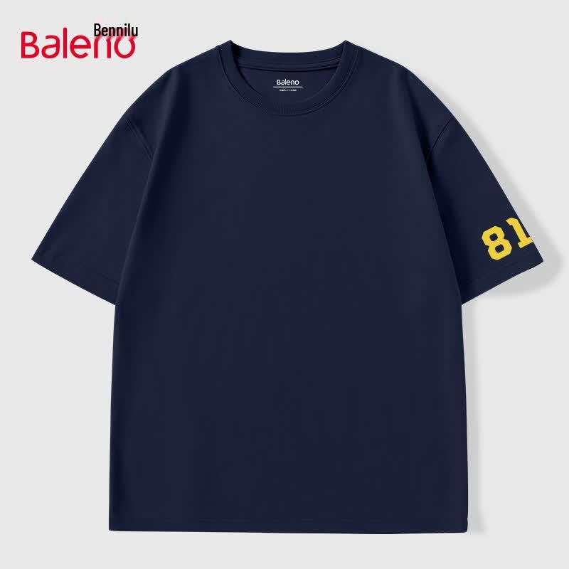 Baleno Men s Loose Fit Pure Cotton Graphic T-Shirt 2XL