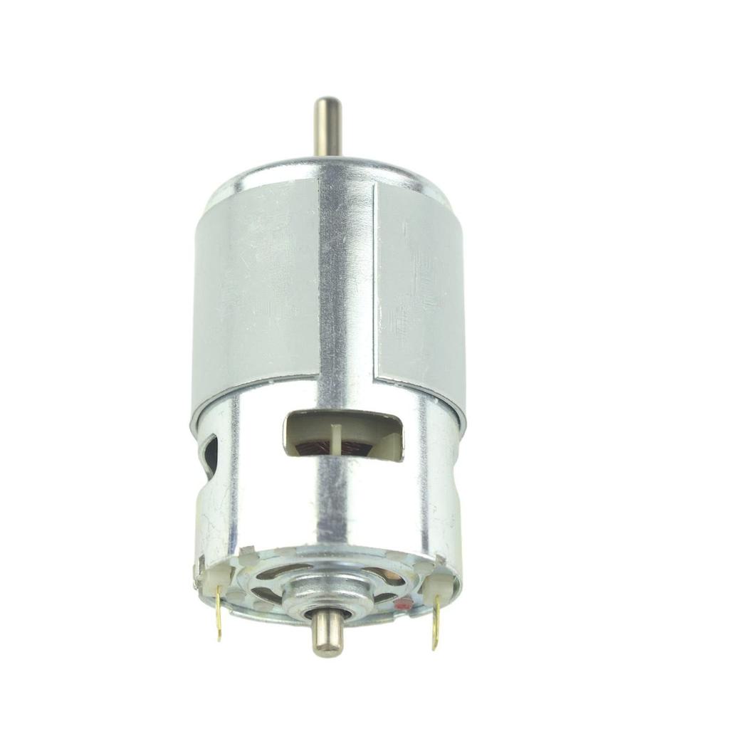 CONQUERALL 775 DC Double Ball High High Speed Motor for DIY Hand Drills and Chainsaws Motor, 12V/24V, 14500-29000RPM, Bearings, Torque,