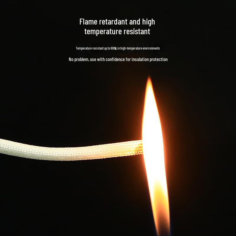 Fiberglass High-Temp Wire Insulation Sleeve