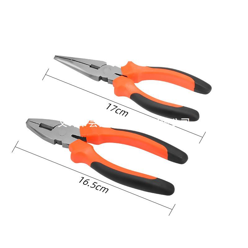 Portable Multifunctional Household Tool Set with Pliers & Screwdriver for Renovation & Car Repair