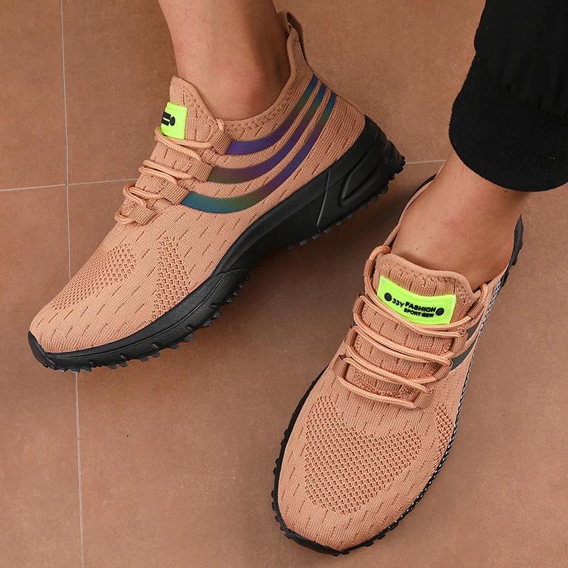 

Men Outdoor Casual Sports Summer Sneakers Breathable Non Slip Men s Shoes New Non Slip Lace Mesh Hiking Mountaineering 39