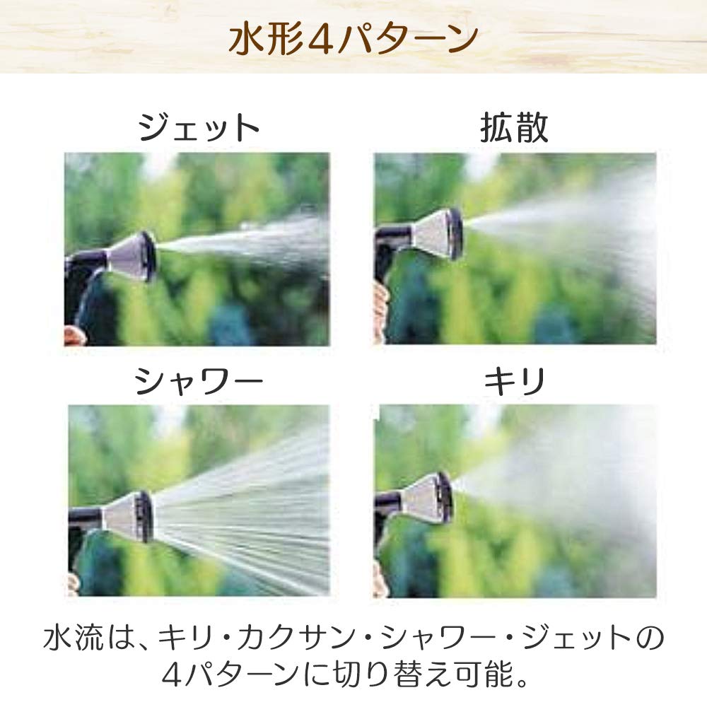 Iris Ohyama Handy Hose 130601 Reel, Green,