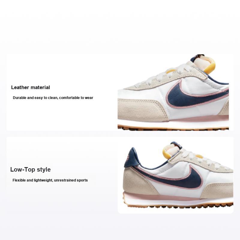 Nike Waffle Trainer 2 SE GS Letterman Jacke Kinder Sneaker Weiß Pink-Glasur Summit-Weiß DJ0345-100 35.5
