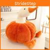 Pumpkin Up Dress Goose Plush Doll Childrens Birthday Toy Gift Home Decoration