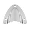 2Pcs Stainless Steel Vent 55mm Midget Clam Shell Wire Cable Vent Cover Boat Marine