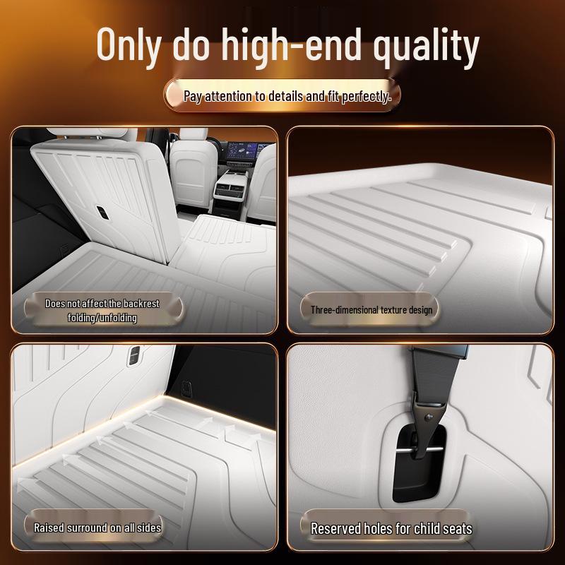 ARCFOX T1 2025 Trunk Mat - TPE Tail Box Floor Mats for BAIC Car Interior Modification