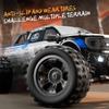 Remote Control Car for Kids, 2.4GHz 4WD All Terrain High Speed Off Road Vehicle with LED Lights,