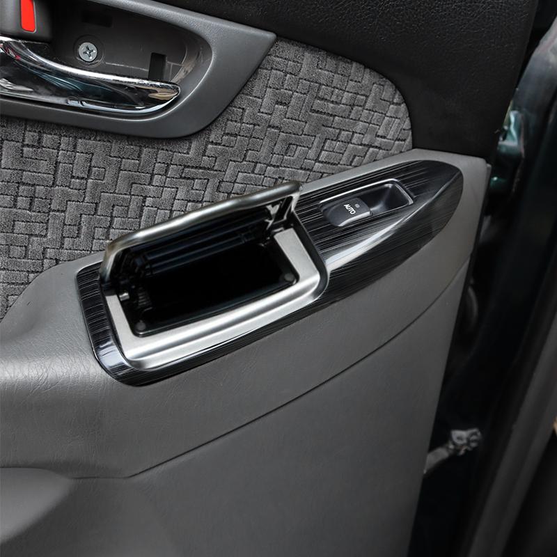 For 2003-2009 Toyota Land Cruiser Prado 120 Modified Glass Control Button Panel Lc120 Door Handle Anti-Scratch FJ120 Accessories