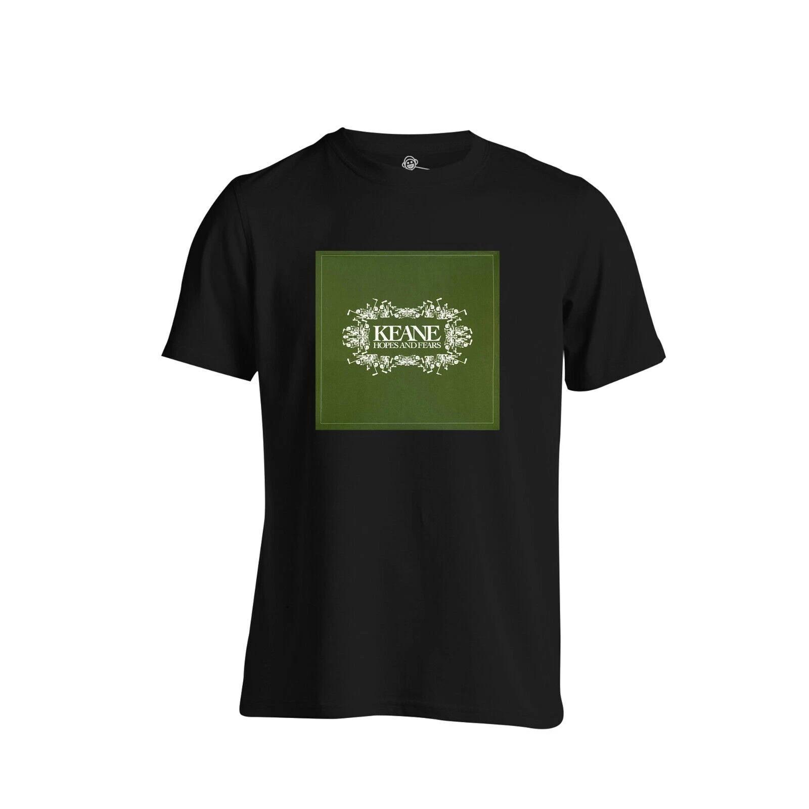 Keane T Shirt Hopes and Fears Album Cover Indie Guitar 4XL