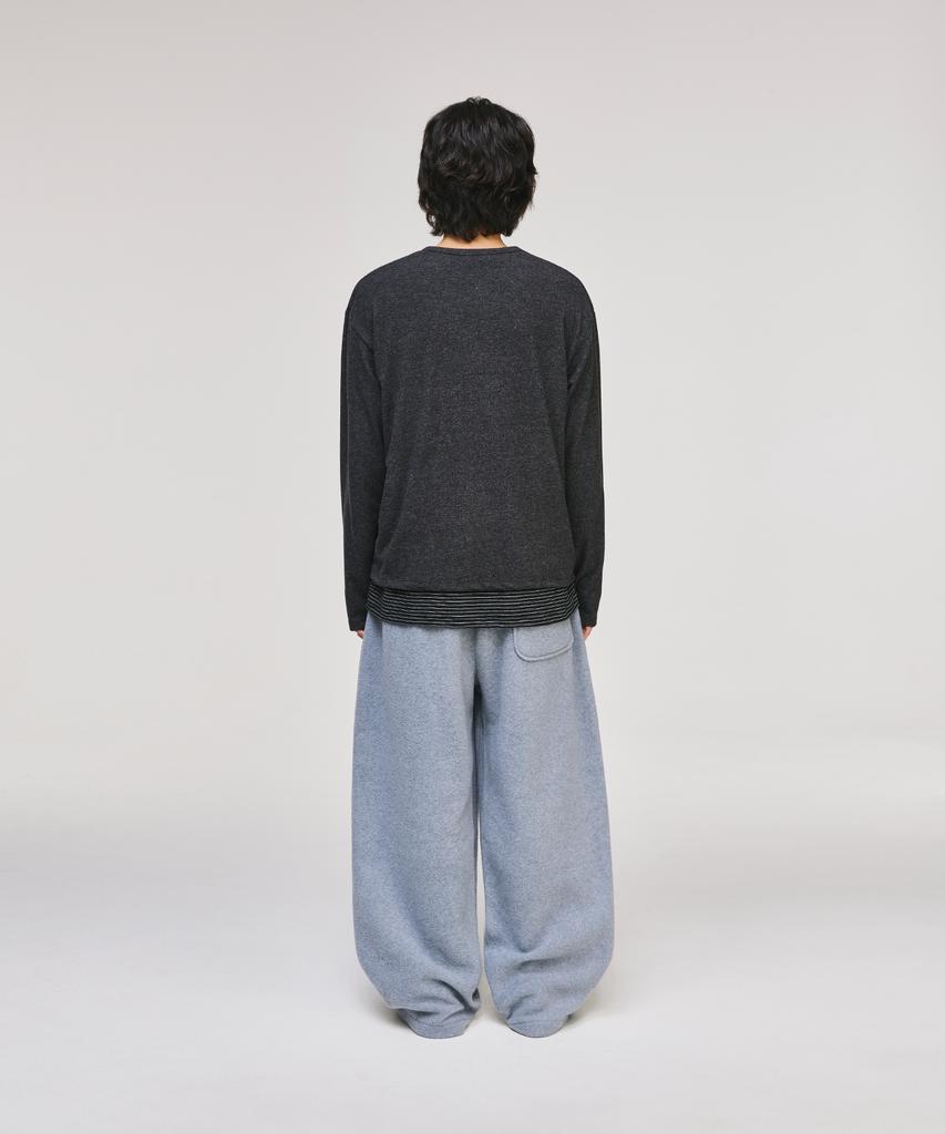 SIGNATURE Wide Polar Fleece Training Pants [Gray]