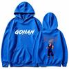 Gohan Hoodie Beast Dragon Anime Purple Lightning Aura Streetwear Aesthetic White Oversized Casual Sport Sweatshirts
