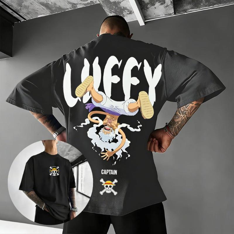 Anime Graphic T Shirt Men Women One Piece Luffy Zoro Crewneck Short Sleeve Tee Tops 2026 Summer Casual Streetwear Y2k Clothes