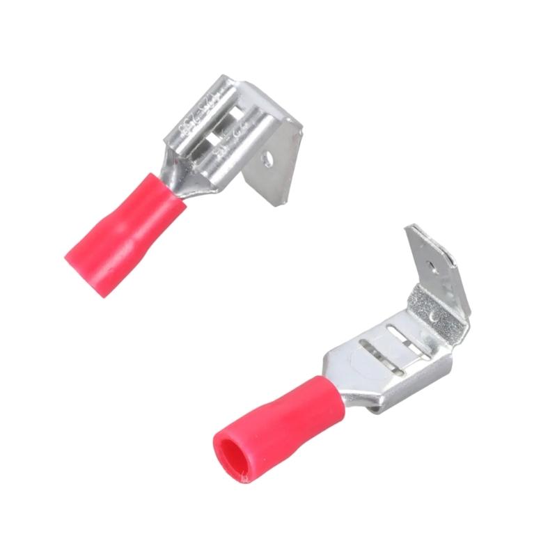 Pack Of 30/40 Quick Disconnect Piggybacks Spades Connectors Half Insulated Crimps Terminals Crimps Terminals Assortment set