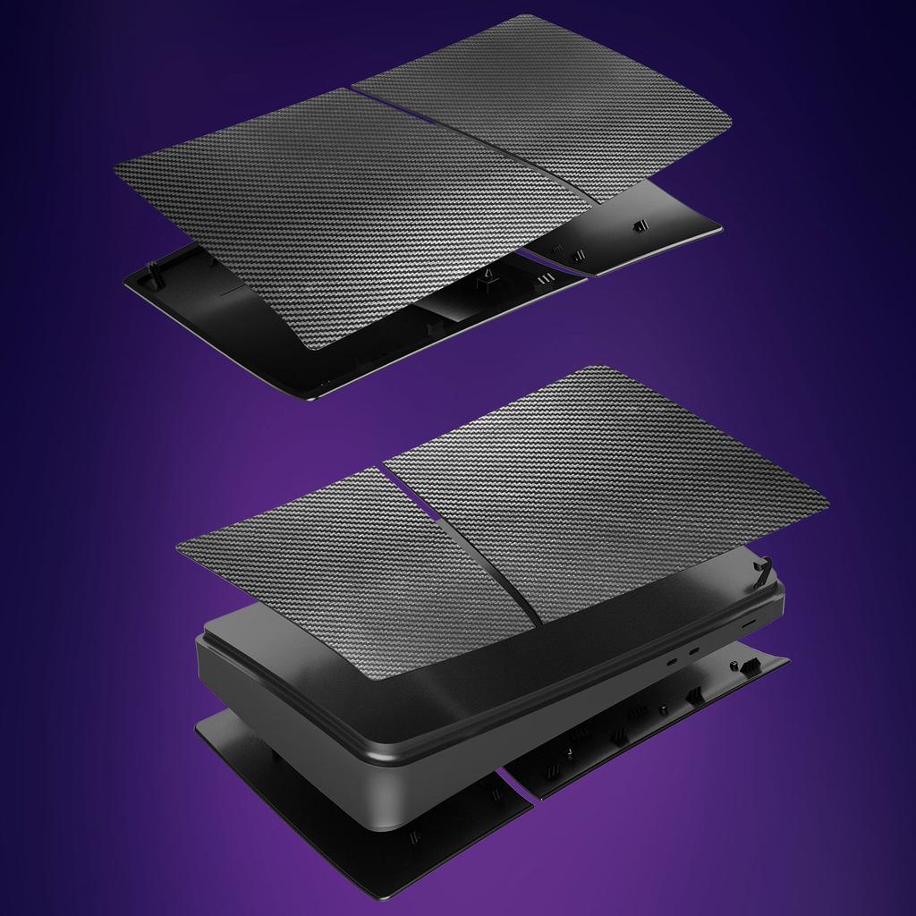 Hard Faceplate Protector Cover for PS5 Slim Digital Version Console Dustproof Case Replacement Shell Gaming Accessories