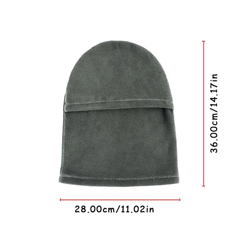 Winter Thermal Fleece Motorcycle Balaclava Full Face Mask Cycling Hood Sports Running Neck Warmer Men Women'S Cover Hat