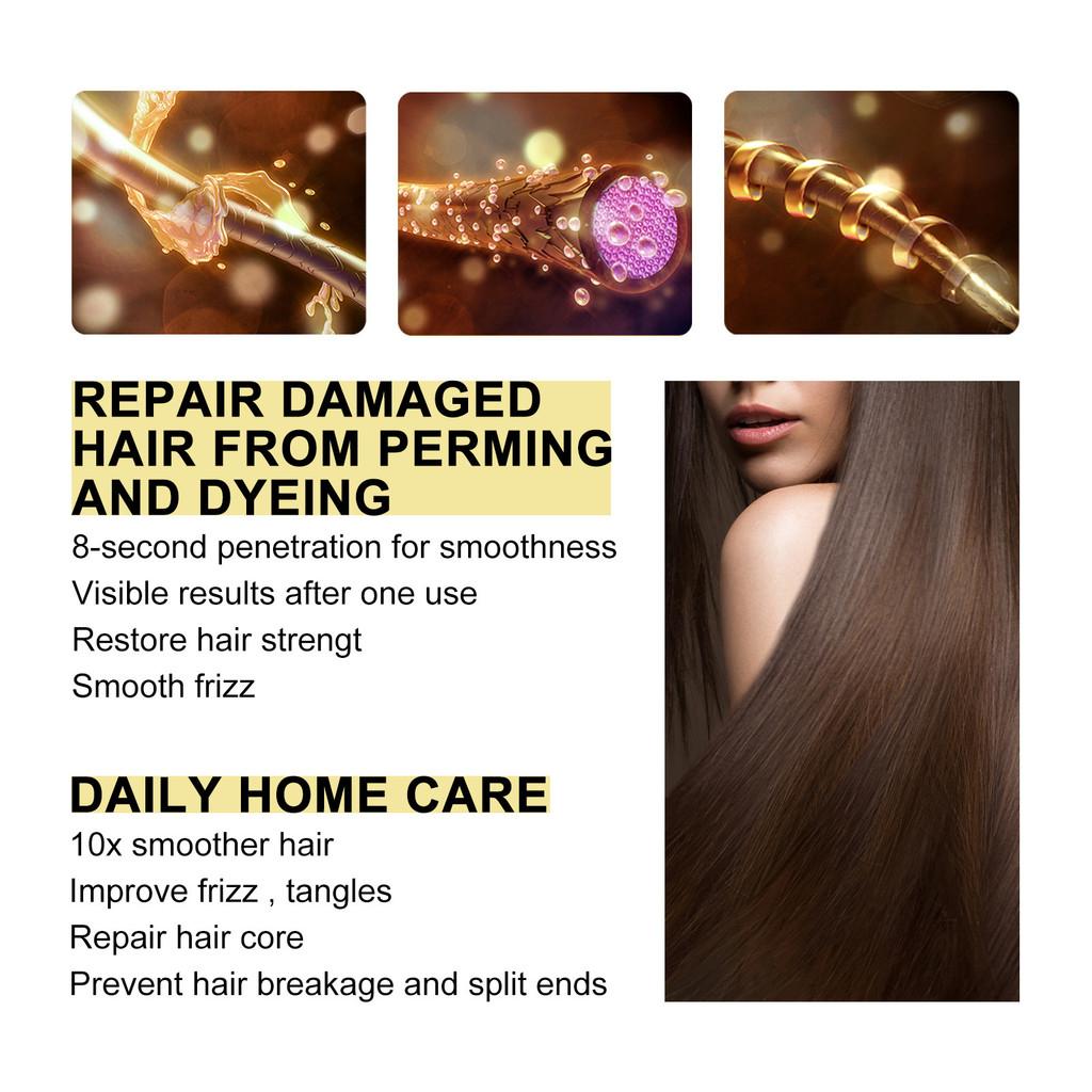 Eelhoe Keratin Hair Care Cream For Damaged Dry Frizzy Hair Nourishing And Smoothening Treatment 100g