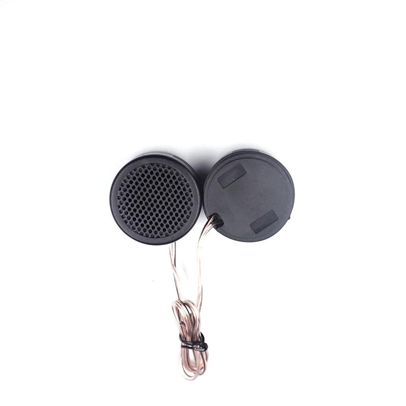 1 Çift 500 W Araba Tweeter Hoparlör Dome Hoparlör Dahili Crossover Hoparlör Motosiklet Araba Için Yüksek Verimlilik