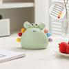 Fruit Fork Set with Ceramic Crab Storage Jar Stainless Steel Dessert Salad Forks Cartoon Mini Food Picks for Home Cafe Restaurant Table Decoration