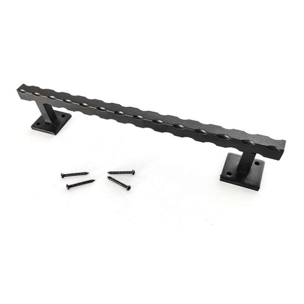 

12 Inch Pull Handle Sliding Barn Door Handle Distinct Aesthetic Indoor Outdoor Use Matte Black Finish Home Decor China Mainland