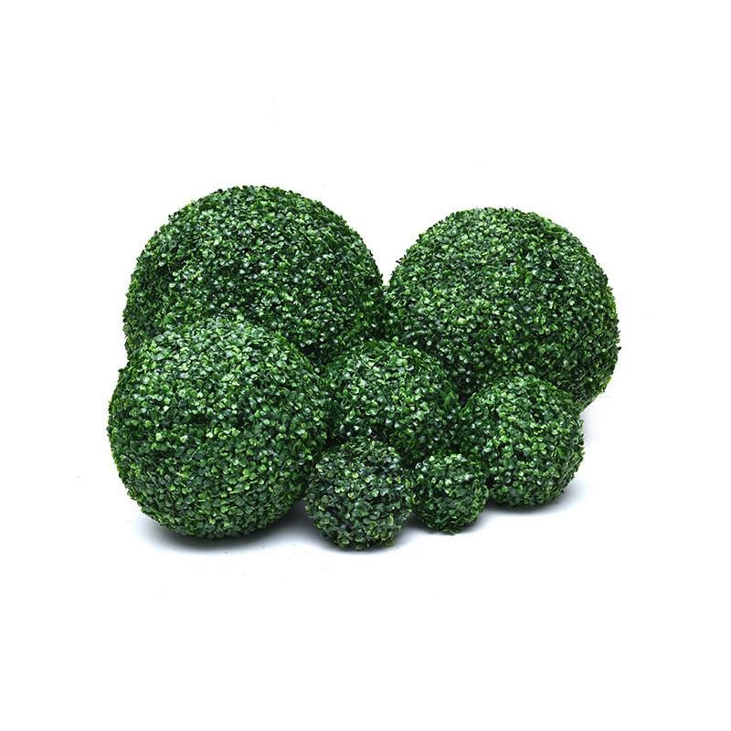 Odorata Simulation Aglaia Grass Ball Artificial Green Plant For Decor Outdoor