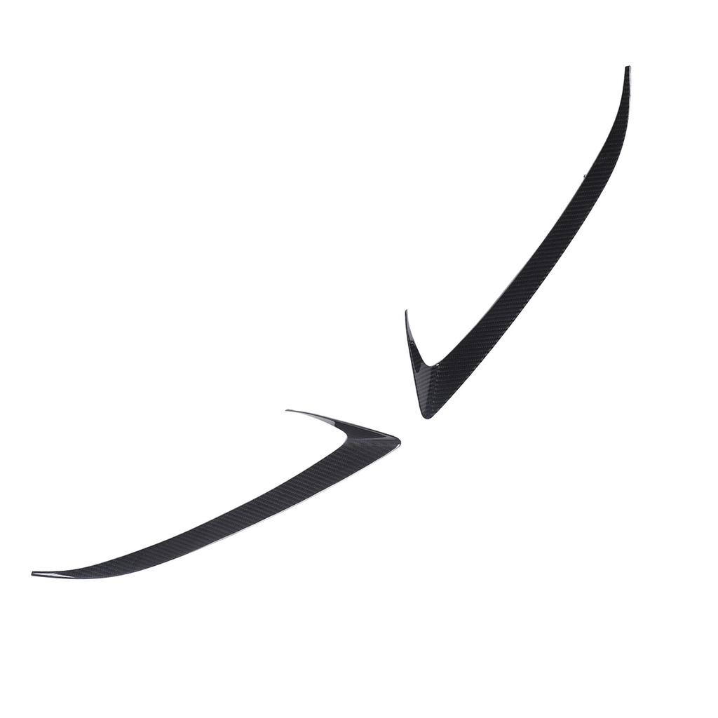 2Pcs Front Headlight Eyelid Carbon Fiber Headlight Eyebrow Cover Replacement for Subaru BRZ 2022 And Later