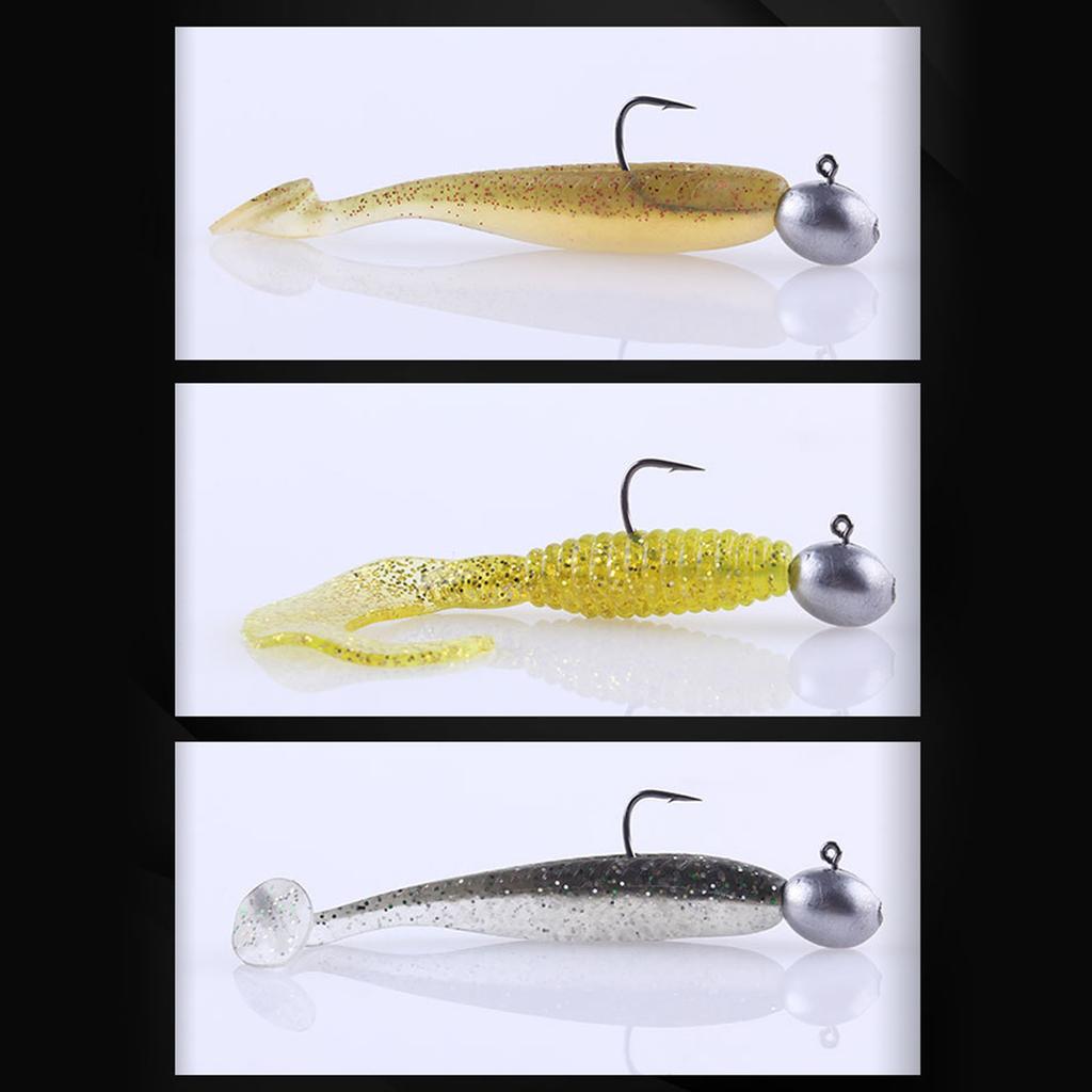 Fishing Tackle Accessory Jig Head Hook Fishing Jig Head Double Barbed Design Fish Hook Fishing Hook