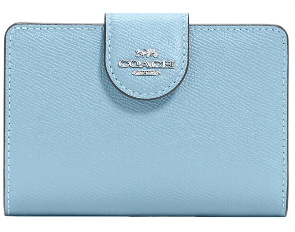 

Bifold Wallet 6390 Chalk Luxury Cross Grain Leather Medium Corner Zip Wallet Outlet Wallet Mail Order L Shape 2021SS [ABCoat] Women s (Gray Mist)