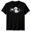 Bichon Frise Heartbeat Dog Animals UnisexS TShirt UnisexS Tee Graphic Top
