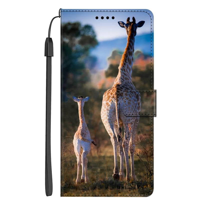 Animal Leather Flip Case for Samsung Galaxy M16 F16 5G Leather Magnetic Wallet Covers for Galaxy F16 Stand Phone Bag Galaxy M 16