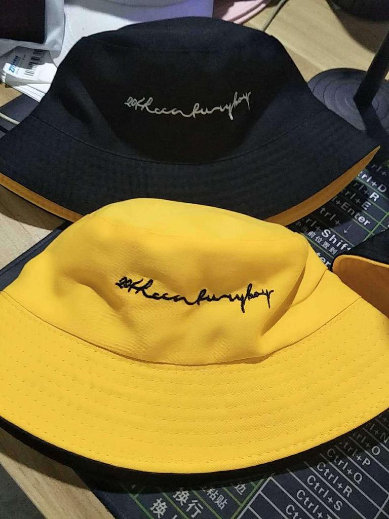 Women's Double-Sided Smiley Face Bucket Hat - Sun Protection, Korean Style, Embroidered, Large Brim