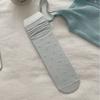 Women's Summer Thin Mesh Polka Dot Solid Color Lace Lace Cotton Boneless Tube Stack Socks