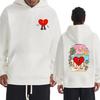 Rapper Bad Bunny Un Verano Sin Ti Double Sided Graphics Hoodies Men Women Harajuku Fashion Sweatshirt Unisex Fleece Pullovers