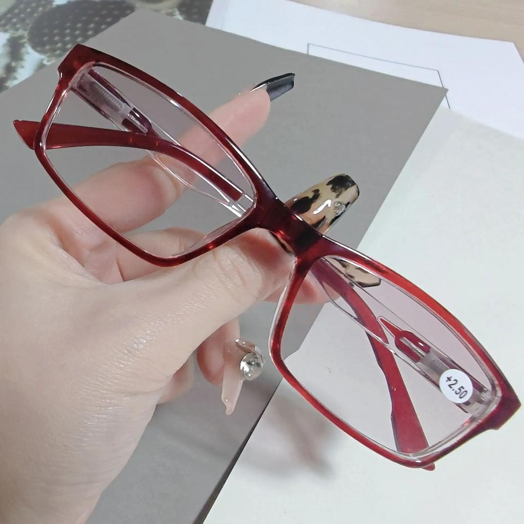 Women Dual Light Glasses for Walking Reading Newspapers Presbyopia Farsightedness Anti Blue Light Eyewear Men Reading Glasses+1