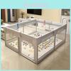 Baby Safety Fencing Playpen Indoor Gate With Ocean Ball And Hand Pull For Crawling And Learning