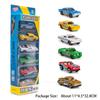 1:64 Vintage Car Alloy Diecast Racing Cars Series Miniature Model Toys Rubber Tires Sliding Forward Vehices Boy Gifts Collection