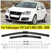 Stěrače do auta Přední stěrače Pro Volkswagen VW Golf 5 MK5 2005 2006 2007 2008 2009 Přední stěrače čelního skla Autopříslušenství