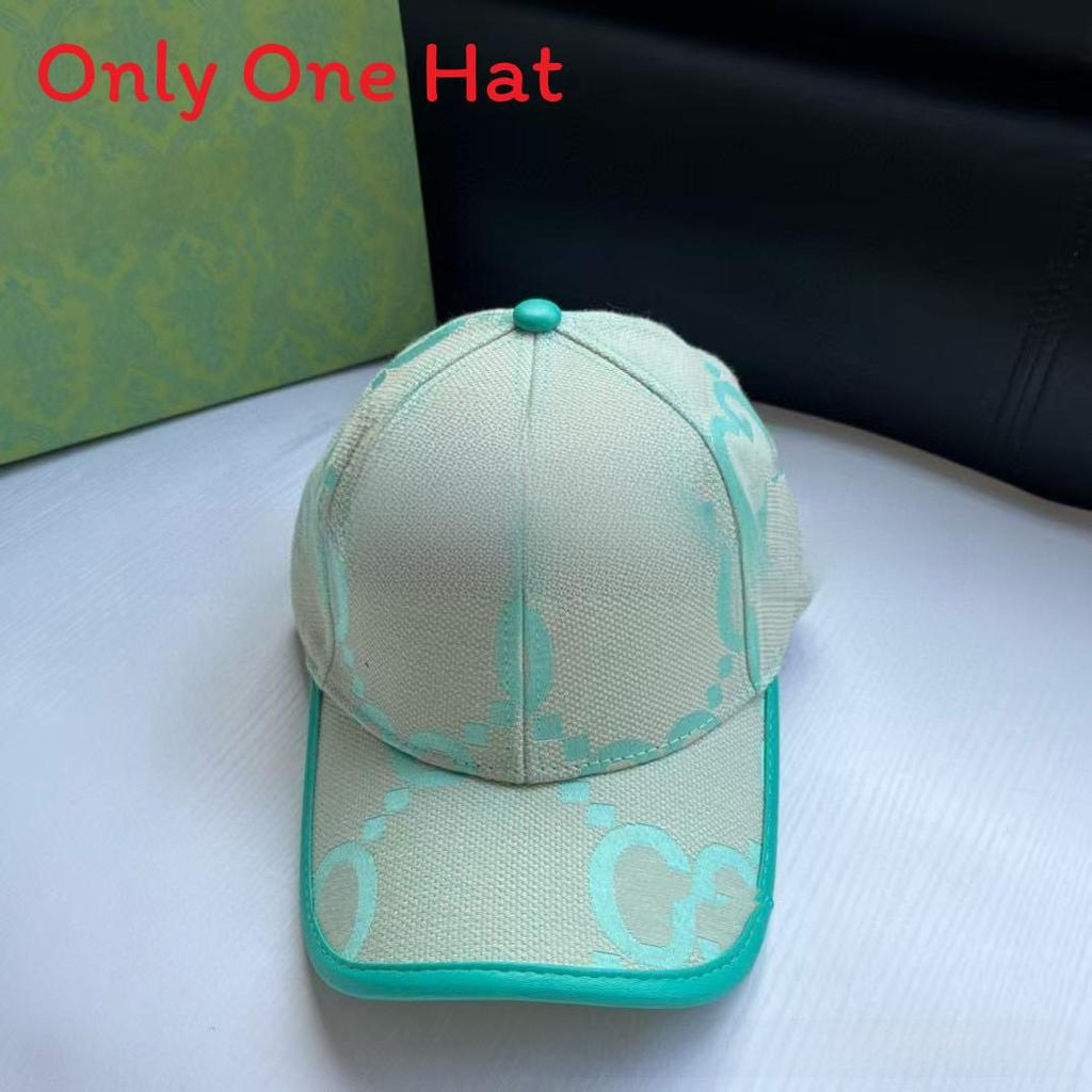 FernGlade Katoenen Baseballpet Met Groot G-logo Voor Modieuze Streetwear Lente groen
